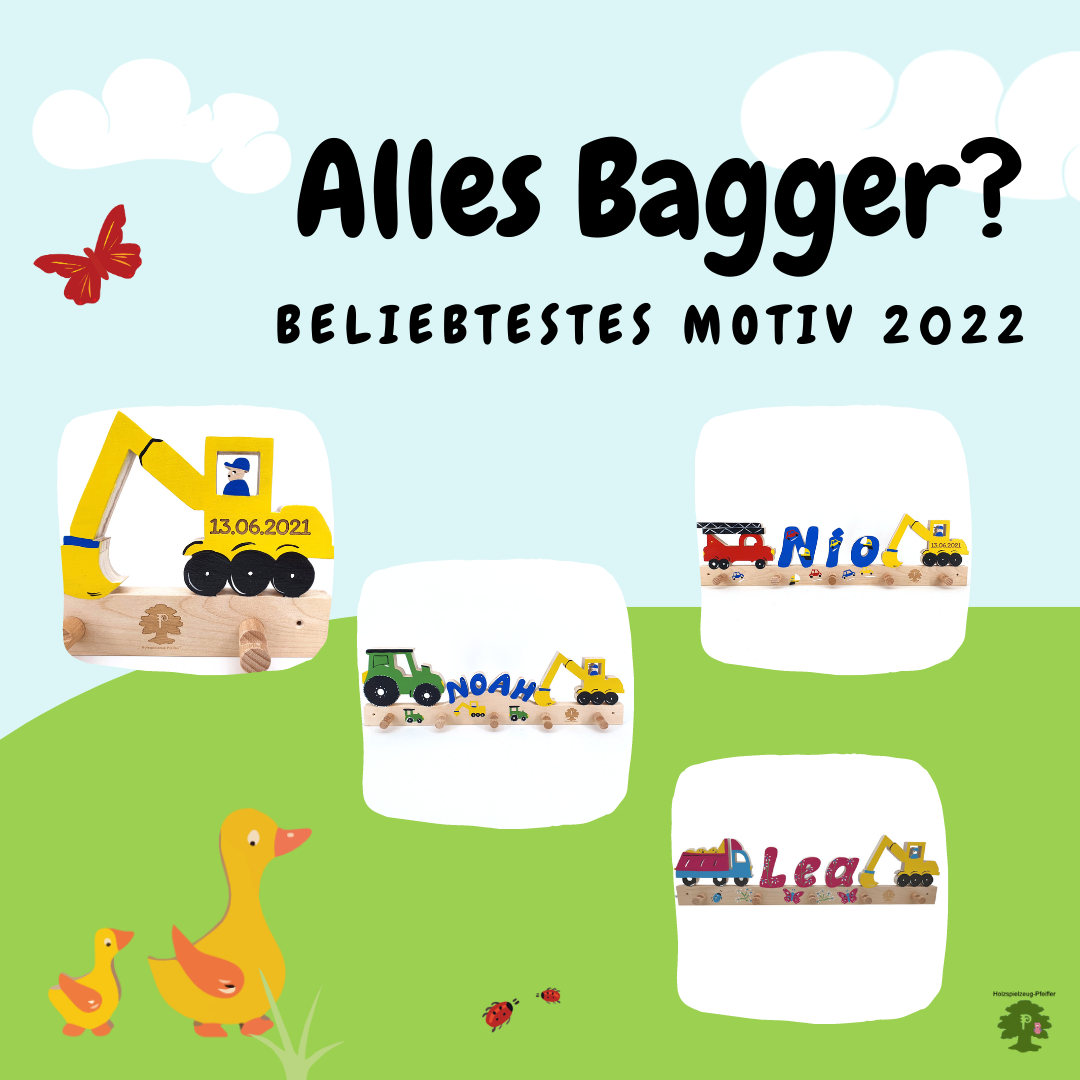 Alles Bagger belibtestes Motiv 2022