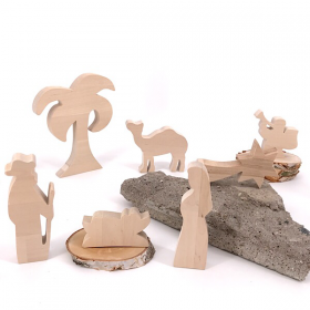 Holzspielzeug_Pfeiffer_Holz_Handarbeit_Krippenfiguren_natur_Josef_Krippe_Maria_Set_Palme